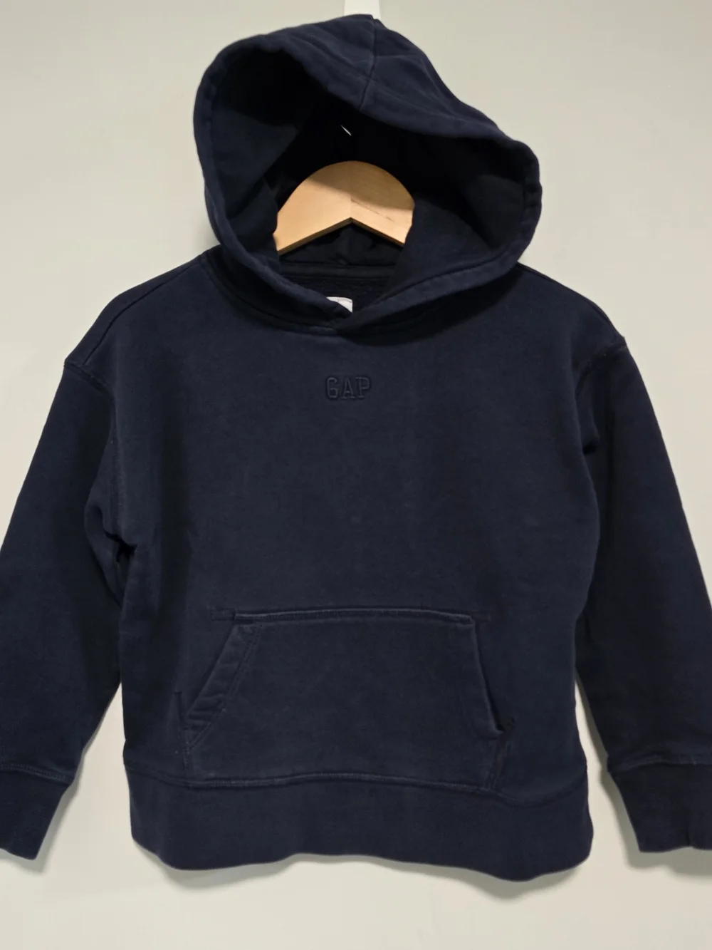 GAP Kids Embroidered Gap Logo Hoodie. Backt O School Style. Thick Cotton Mix.